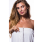 Silver Star Spa Robe Shower Wrap Velcro L 17570
