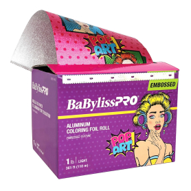 BaBylissPRO Embosse Aluminum Coloring Foil 1lb Light 50474
