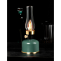 Abbott Lantern LED Lamp with Chimney 10.5"H - Green 54680