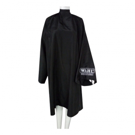 Wahl Salon Cape With Sleeves Black 66" x 45" 56762