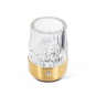 Trilite Cordless LED Table Lamp Crystal Gold 57110