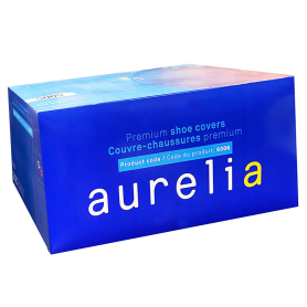 Aurelia Premium Shoe Covers Blue 100PK XLarge 6006