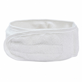 Silver Star BeautyTerry Head Band Large Size White 22101