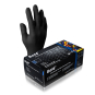 Aurelia Bold Nitrile PF Black Gloves 100PK XXL 73990