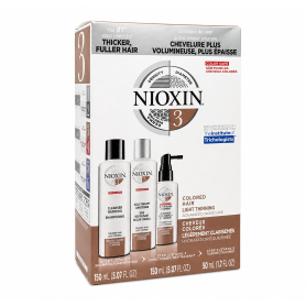 Nioxin 3 Colored Hair Light Thinning B/Moisture Kit 05103