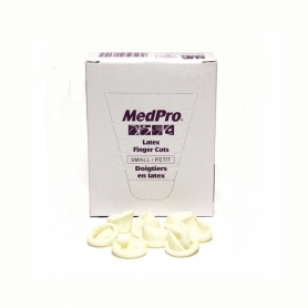 MedPro Latex Finger Cots 144 ct. Small #118510/90600