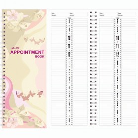 Deluxe Salon Appointment Book - 2 Column AB102