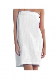 PI Silk-B Waffle Gown - Shower Wrap Velcro WGSV 26023