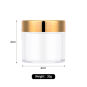 Clear Empty Plastic Cosmetic Makeup Jar 1oz 19082