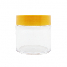 Berkeley Clear Thick-Wall Round Jar Gold Cap 30ml BJ300GD