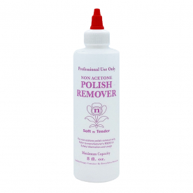 8oz Labeled Bottle With Cap - Polish Remover -  LB509