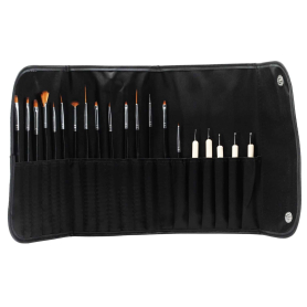 Cuccio Nail Art Brush Set 20pcs CPBR9008 17004