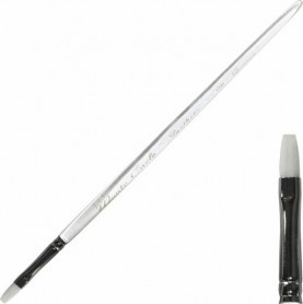 Monte Carlo Synthetic Gel Brush White - Size #6 - GB216