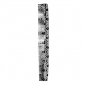 Pegasus Skulleto Cutting Comb 7.3" Silver PEGSK202SC/02734