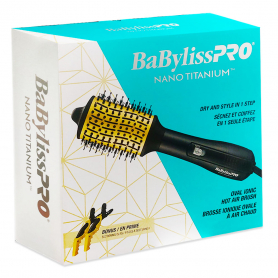 BaBylissPRO Nano Titanium Oval Ionic Hot Air Brush  47659