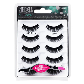 Ardell Natural Lashes 5 Pairs -  101 Demi Black 68983