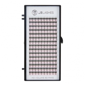 JB C-Curl, HD Volume 5D Fans 0.07x9mm JBF07095C