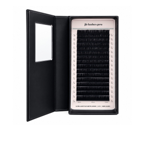 JB C-Curl Ultra Light Flat Matte Lashes 0.15 x12mm JBFMC1512