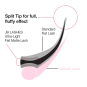 JB C-Curl Ultra Light Flat Matte Lashes 0.15 x16mm JBFMC1516