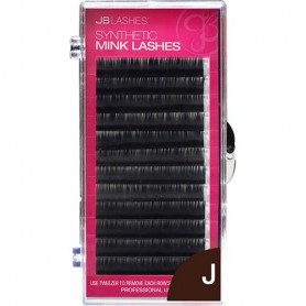 JB J-Curl, Mink Lashes, Black, 0.07 x 10mm JBMJ0710