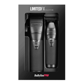 BaBylissPRO Matte Black Metal Clipper & Trimmer FXDUOCTMB