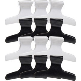 Diane By Fromm Large Butterfly Clamps 12-Pack #D13