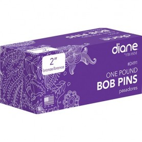 Diane By Fromm One Pound Bob Pins (2") Bronze #D491