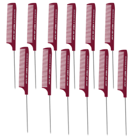 Krest Goldilocks Metal Pin Tail Comb #56 12Pcs GOLI56TBXC
