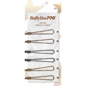 BaBylissPRO Hair Pins Gold 6 pcs BESPINGOC