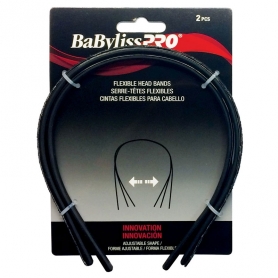 BaBylissPRO Flexible Head Bands 2pcs BK - BESHAHB1UCC/39131