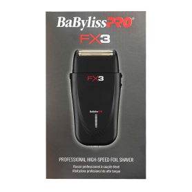BaBylissPRO FX3 High-Speed Double Foil Shaver FXX3SB 45886