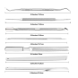 7 Pcs Ingrown Toenail File and Lifters Set 37820