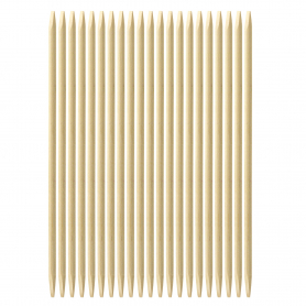 Silver Star Wooden Stick 160MM 100pcs FH MB7