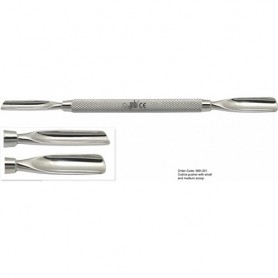 MBI-301 Cuticle Pusher With Small Medium Scoop