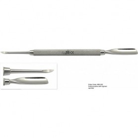 MBI-302 Cuticle Pusher with Ingrown Nail Lifter
