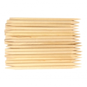 Wooden Manicure Orange Stick (100pcs) 3.5" WS:/26123