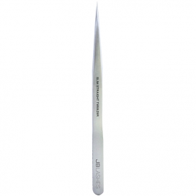 JBLashes Pro-Slim Straight Tweezer Stainless Steel - JBA1001