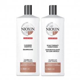 Nioxin3 Colored Hair Light Thin Duo Pack 1L 33.8 fl oz 32394
