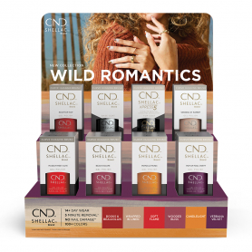 CND Shellac Wild Romantics Fall 2021 16Pcs Display 00935