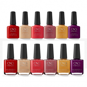 CND Shellac & Vinylux Wild Romantics Fall 2021 12Pcs 00937