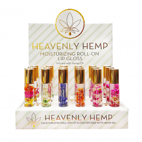 Blossom Heavenly Hemp Moisturizing Roll-On Lip Gloss HHLG18