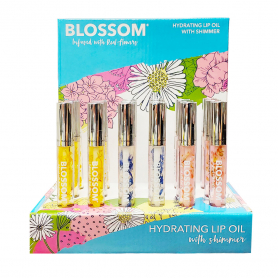 Blossom Hydrating Lip Oil With Shimmer 18Pcs BL-LIPOIL18