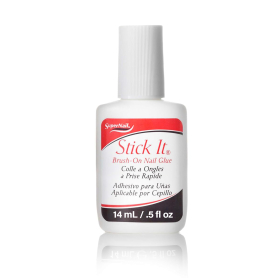 SuperNail Stick It Brush-on Nail Glue 14ml/0.5 fl oz. #50530