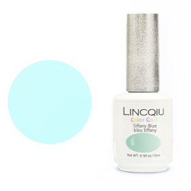 Linc Q Gel Polish 0.5 fl oz #261 Color Coat Tiffany Blue