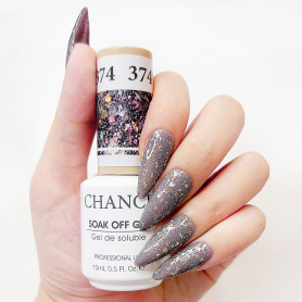 Chance Soak Off Gel 0.5oz - Diamond Dust 374