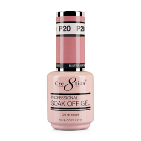 Cre8tion French Collection Soak Off Gel 0.5 oz P20 07082