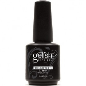 Gelish - Hard Gel French White LED Brush On Gel 0.5oz #01396