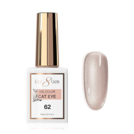Cre8tion Cat Eye Nude Soak Off Gel 0.5 oz #62 1806