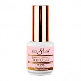 Cre8tion Diamond Top Coat Colored No Wipe 0.5 floz 0916-2074