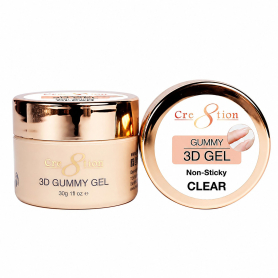 Cre8tion Gummy 3D Gel Non-Sticky Clear 0916-1057